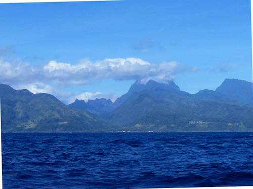 Segeln um die Welt - Tahiti