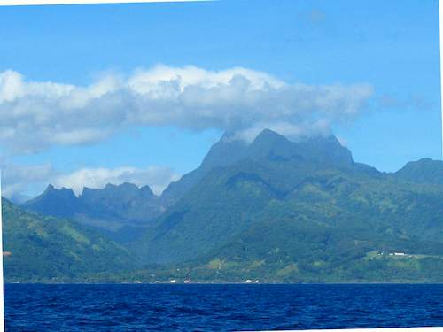Segeln um die Welt - Tahiti
