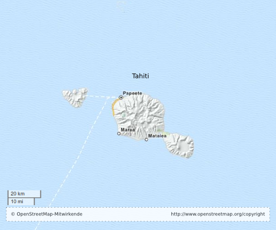 Segeln um die Welt - Tahiti