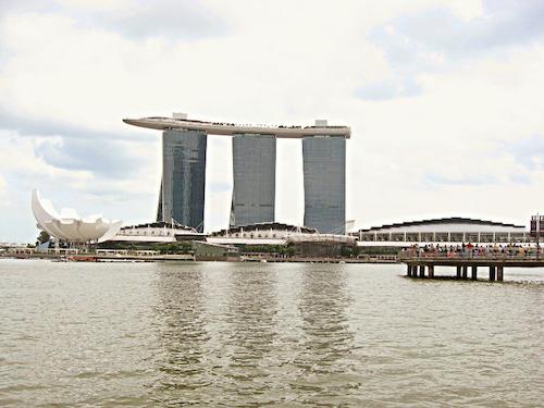 Segeln um die Welt - Singapur