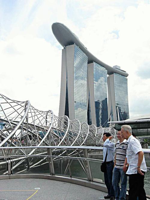 Segeln um die Welt - Singapur